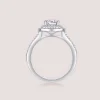 Moissanite Princess 1.0carat Diamond Ring