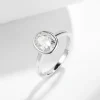 Moissanite Halo 2.0carat Oval Diamond Ring
