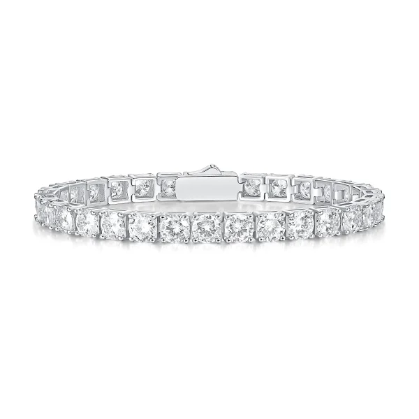 Moissanite 4mm/5mm/6.5mm Tennis Diamond Bracelet