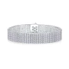Moissanite 5-Row 2.0mm Tennis Diamond Bracelet